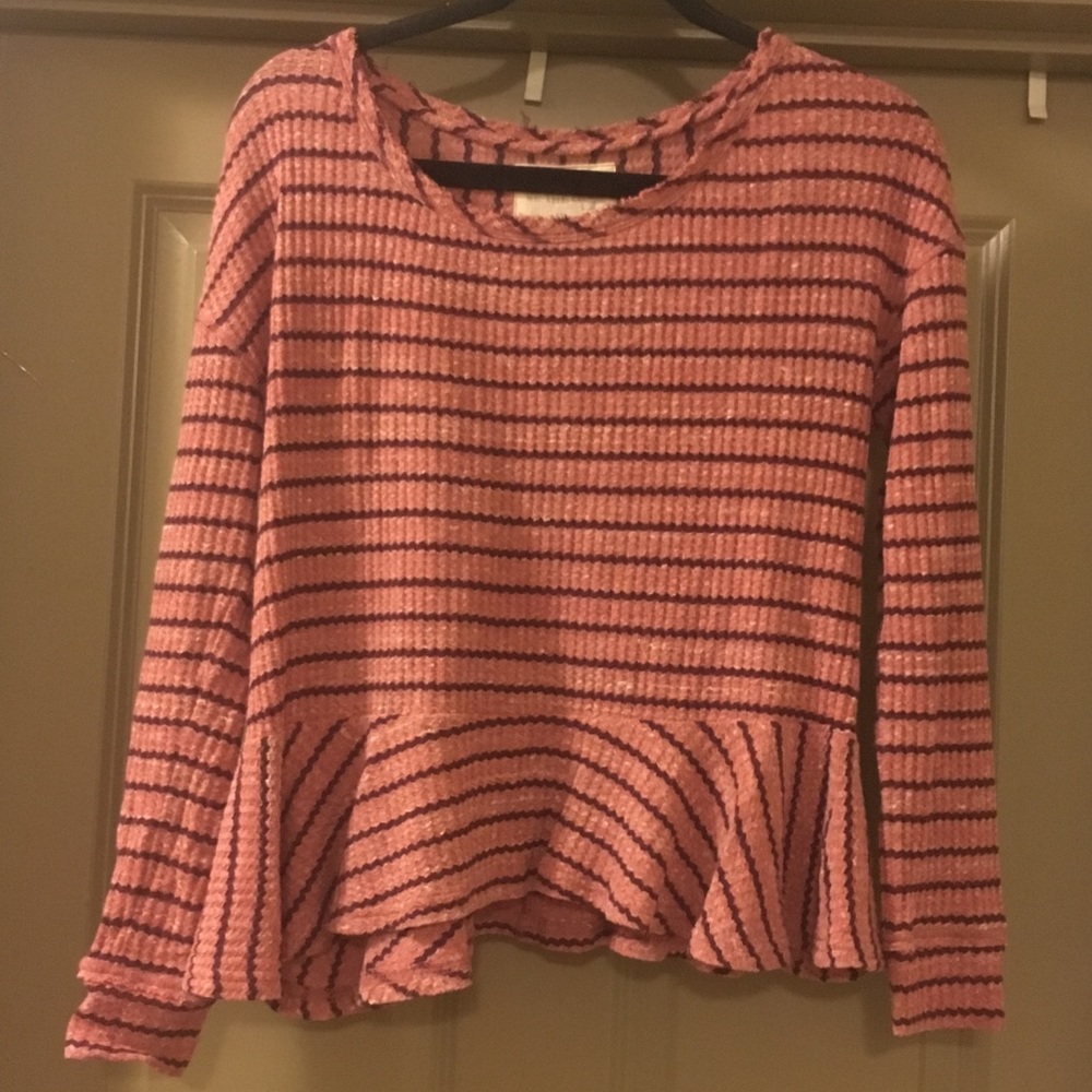 Free People Peplum Sweater